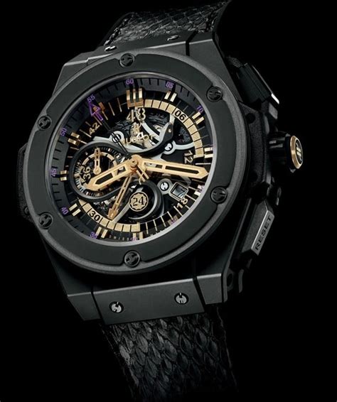 hublot king power black mamba.